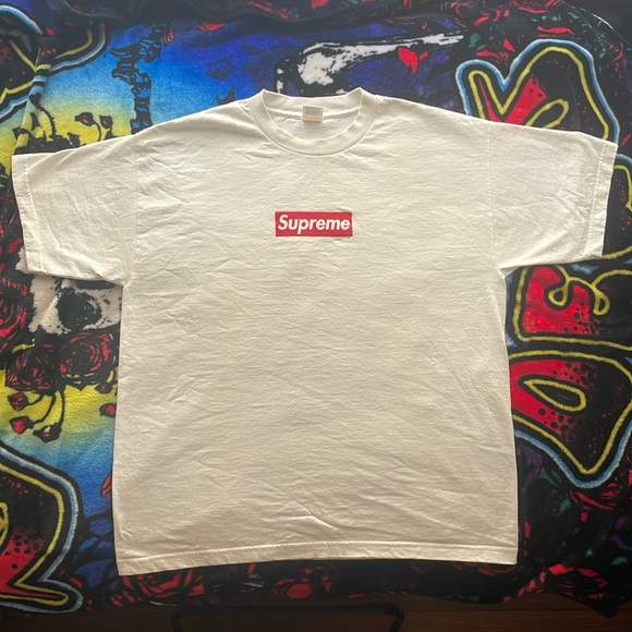 VINTAGE Y2K Supreme T-Shirt from 1999 - Picture 1 of 7